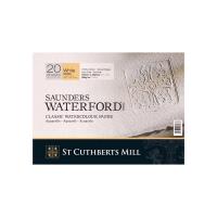    Saunders Waterford Rough Block White  300 g/m? 310x230mm (12