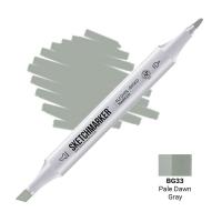 SKETCHMARKER (2 ����:������ � ������,),���� �������:Pale Dawn Gray (������-����� �������),SM-BG033
