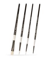   CREATIVE   White Taklon 4 .  set20-4pc