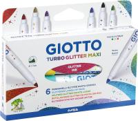 GIOTTO TURBO GLITTER MAXI 6 .     