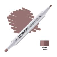 SKETCHMARKER (2 ����:������ � ������,),���� �������:Umber (�����), �������: SM-BR042