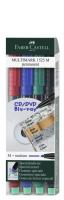   Faber-Castell Multimark M 1mm 4-