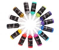 Allcity  Acrylic Permanent paint black 100.