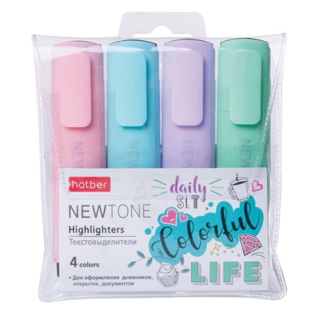   . 4 . Hatber NEWtone PASTEL      -