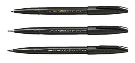 -   Brush Sign Pen Fine,  